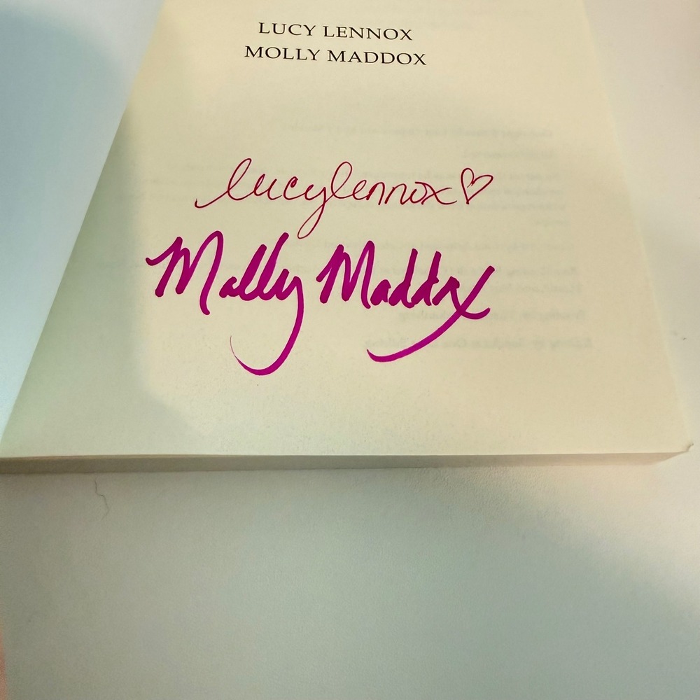 Lucy Lennox MM Romance Book Lot 5 SIGNED After Oscar Series Virgin Flyer NEW - Picture 14 of 15